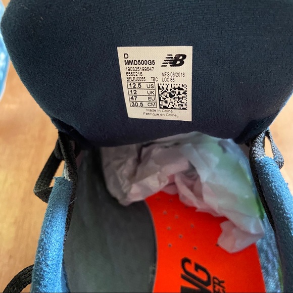 Men’s New Balance Track Spike Running Shoes - Picture 5 of 6